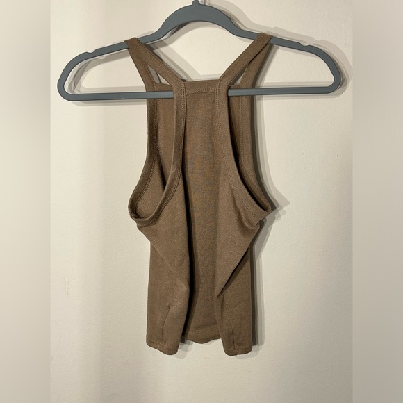 Me To We Small Brown Tan Women’S Tank Top. - Picture 7 of 7